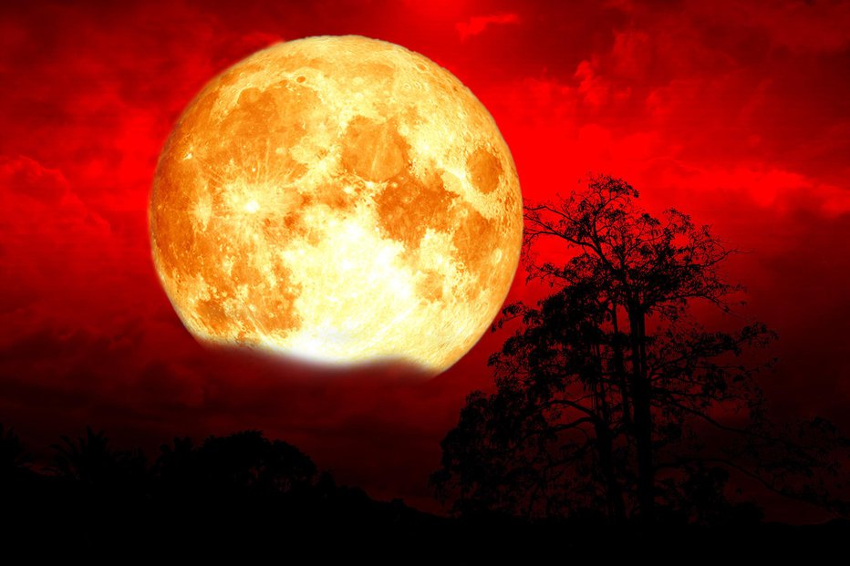 Fotografija: Oktobrska polna luna prinaša težko energijo. FOTO: Chayananm, Getty Images
