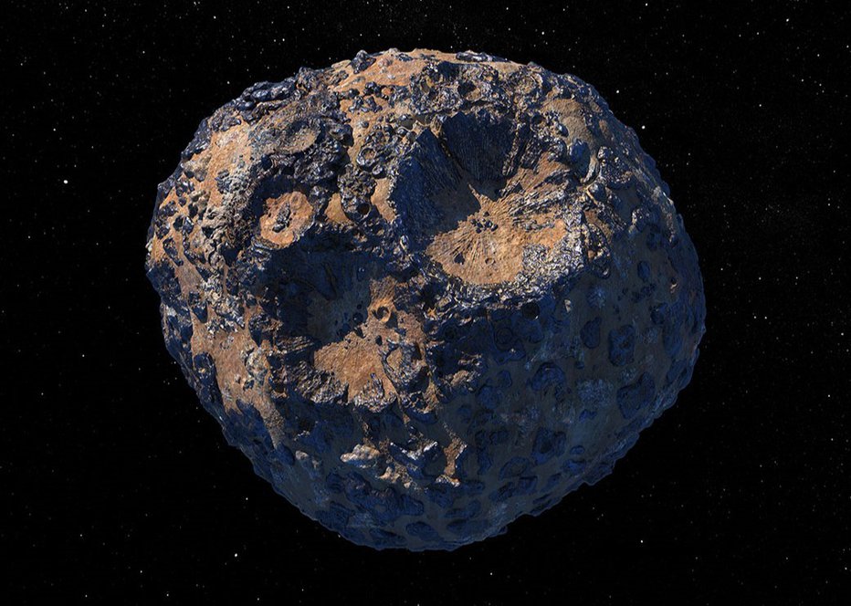 Fotografija: Ilustracija asteroida 16 Psyche. FOTO: NASA/JPL-Caltech/ASU
