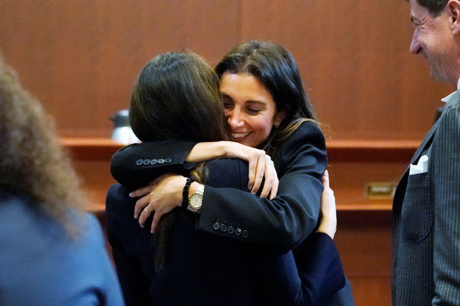 Fotografija: Joelle in Johnny sta se spoznala na sodišču. FOTO: Steve Helber/Reuters
