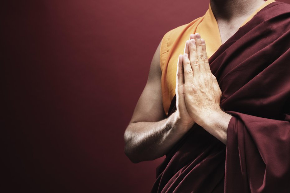 Fotografija: Budisti verjamejo, da je ključ do osvoboditve v obvladanju uma. FOTO: Jupiterimages, Getty Images
