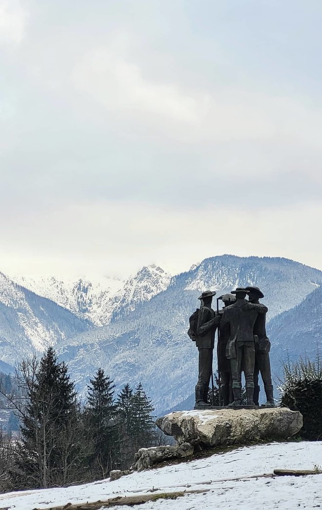 Štirje srčni možje niso bili edini v veličastni zgodovini bohinjskega planinstva. FOTO: Tina Horvat
