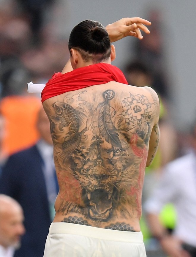 Seksi hrbtna tetovaža. FOTO: Daniele Mascolo Reuters
