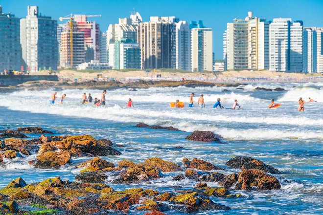 Tudi Urugvaj slovi po plažah za nudiste. FOTO: Shutterstock Shutterstock