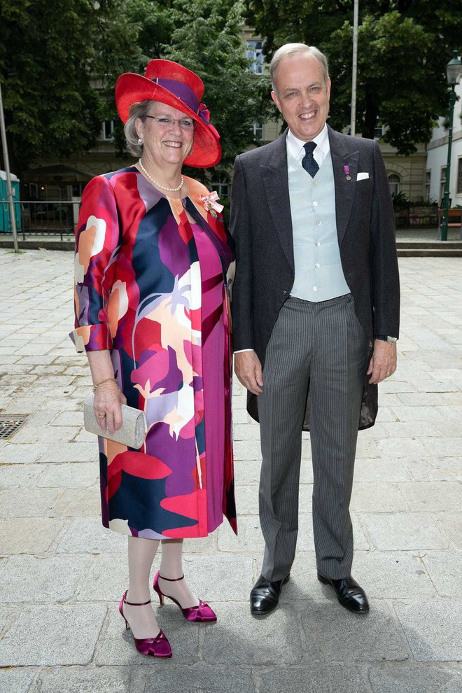 Med gosti sta bila tudi pariški grof princ Jean in njegova soproga Philomena de Tornos Steinhart. FOTOGRAFIJI: Osebni arhiv