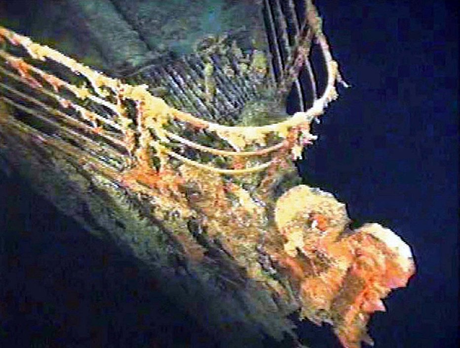 Fotografija: Raziskovanje razbitin Titanika FOTO: Reuters/File photo/File Stringer
