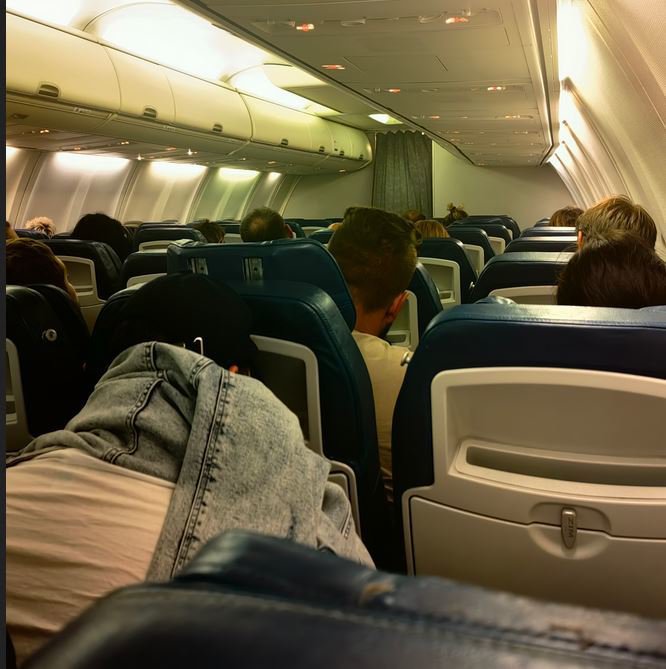 Fotografija: Bralec: Vkrcali smo se ob 4.20, kjer smo sedeli v letalu brez klime in vode vse do 6.45. FOTO: Balec