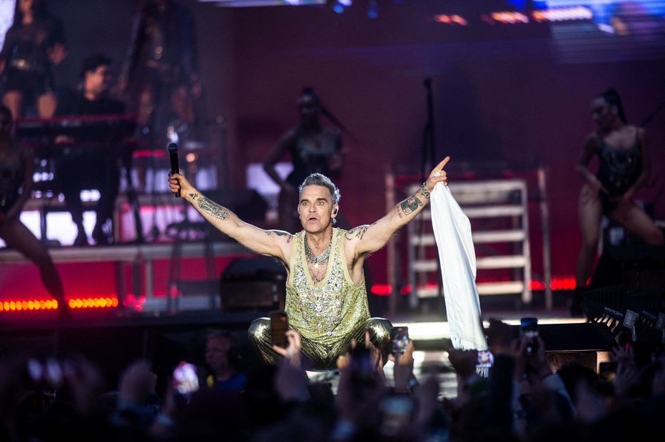 Fotografija: Robbie Williams FOTO: Ritzau Scanpix Via Reuters