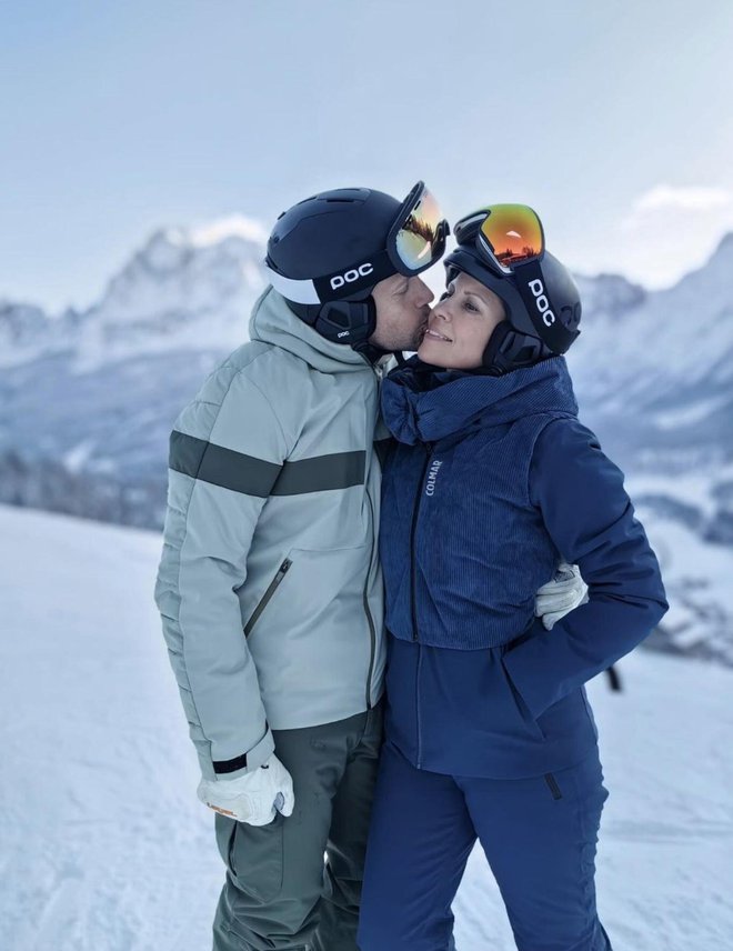Jure in Simona sta se grela s poljubi. FOTO: osebni arhiv/Instagram