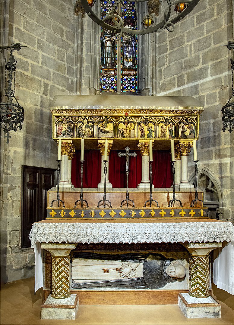 Fotografija: Njegovi posmrtni ostanki počivajo v barcelonski katedrali. FOTO: Didier Descouens/Wikimedia Commons CC BY-SA 4.0