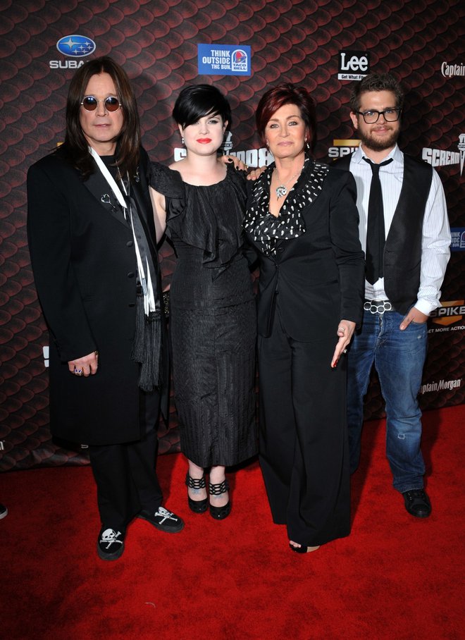 Ozzy, Sharon, Kelly in Jack so resničnostni šov snemali štiri leta. FOTO: Profimedia
