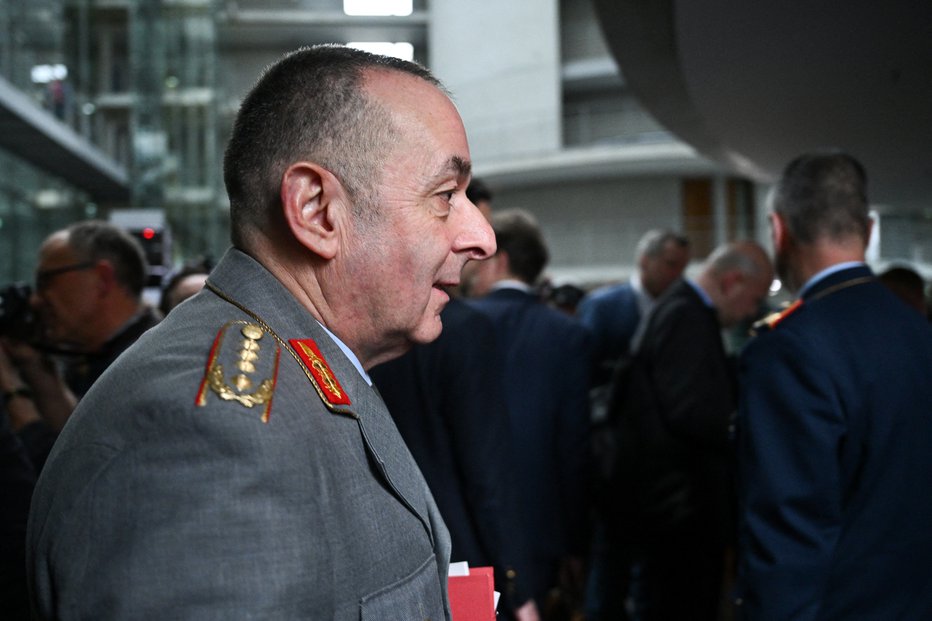 Fotografija: Vrhovni poveljnik nemške vojske Carsten Breuer FOTO: Reuters