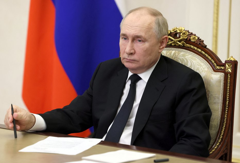 Fotografija: Ruski predsednik. FOTO: Mikhail Metzel Via Reuters