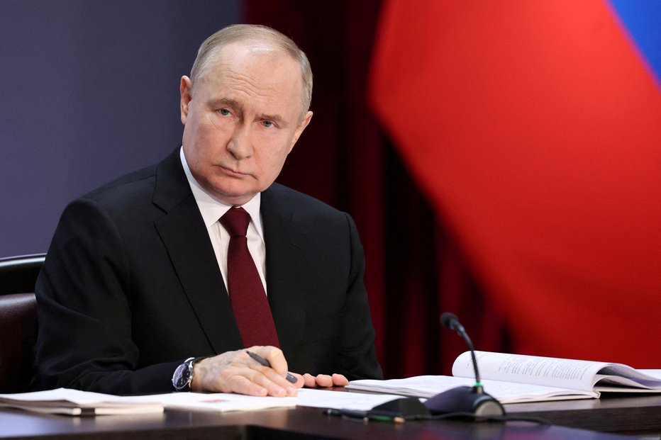 Fotografija: Vladimir Putin. FOTO: Sergei Savostyanov Via Reuters