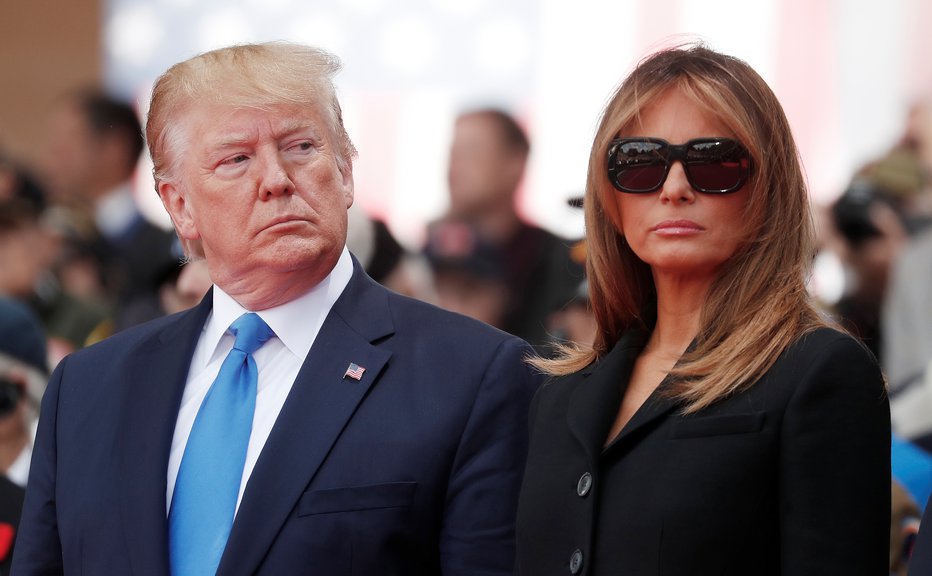 Fotografija: Po besedah nekdanje glavne tajnice Melanie je žena tista oseba, ki se je Donald boji in jo tudi zelo spoštuje. FOTO: Reuters