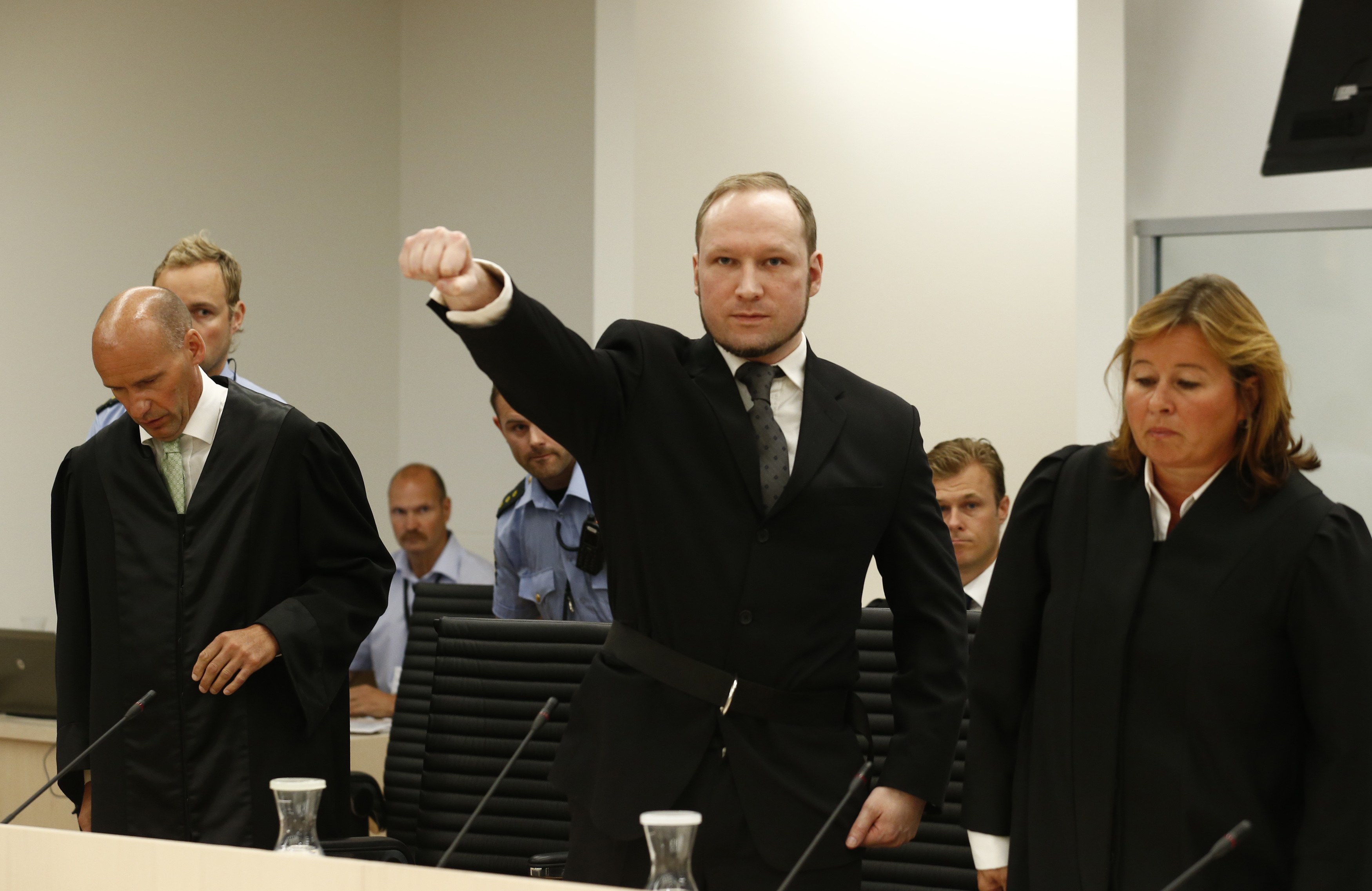 Breivik spoznan za prištevnega in krivega