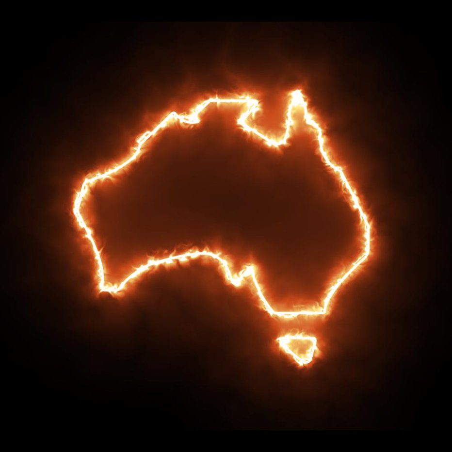Fotografija: Avstralija v plamenih. FOTO: Shutterstock