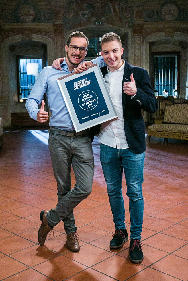 BeLife kombuča, ki jo izdelujeta brata Zlatan in Mirza Ljubijankić, je hit produkt 2019.