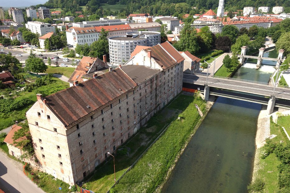 Fotografija: Iz zraka. FOTO: Energetika Ljubljana