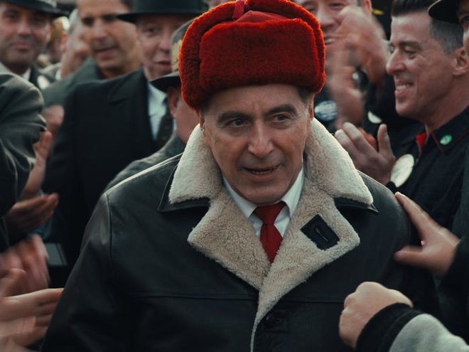 Al Pacino kot Hoffa v filmu Irec FOTO: NETFLIX