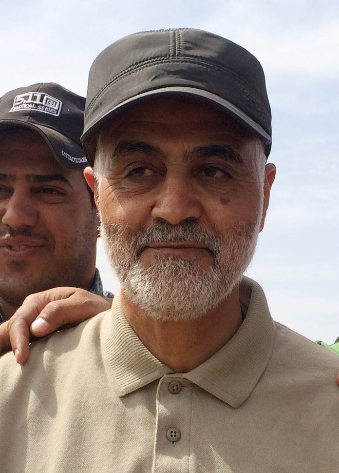 Kasem Solejmani je bil vodja iranske revolucionarne garde. FOTO: Reuters