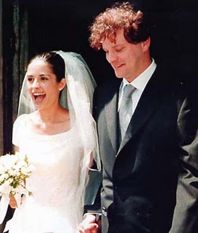 Colin in Livia sta se poročila leta 1997, in čeprav ima sina že od prej, je bil to igralčev prvi zakon.