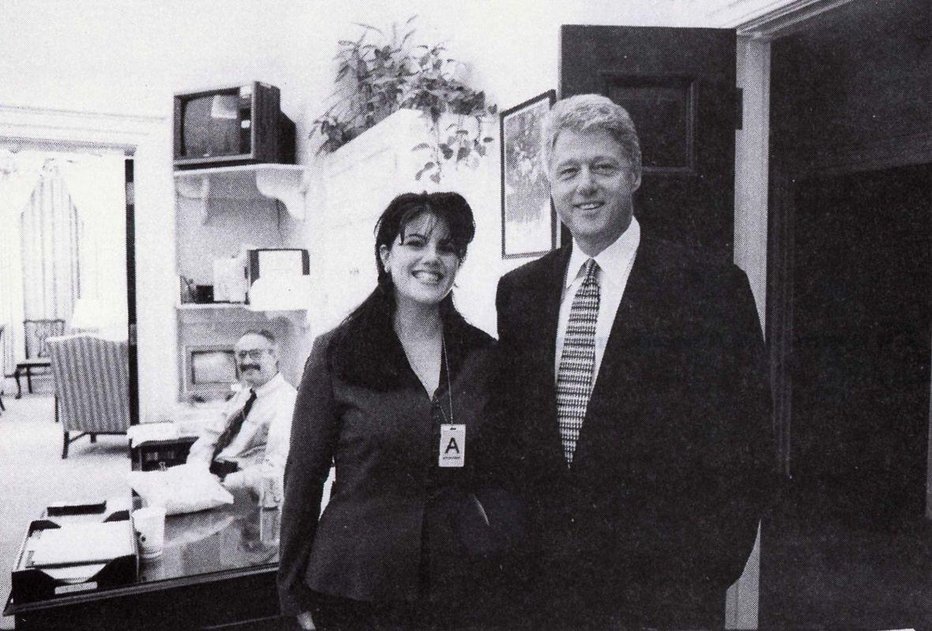 Fotografija: Leta 1995 se je začela afera, ki bi skorajda odnesla predsednika.