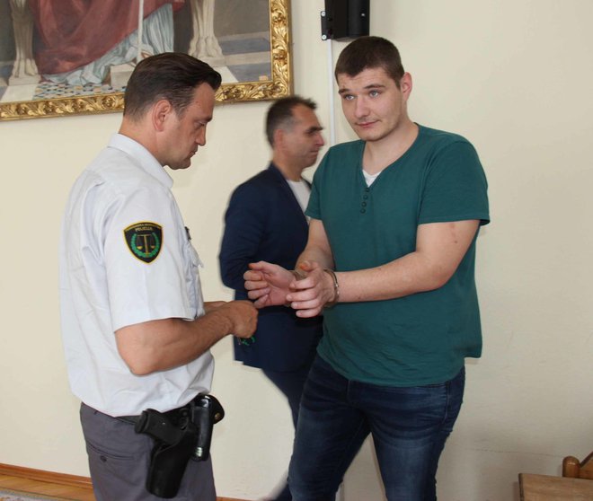 Bojan Jelić je v Brežicah priznal serijo kaznivih dejanj. FOTOgrafiji: Tanja Jakše Gazvoda