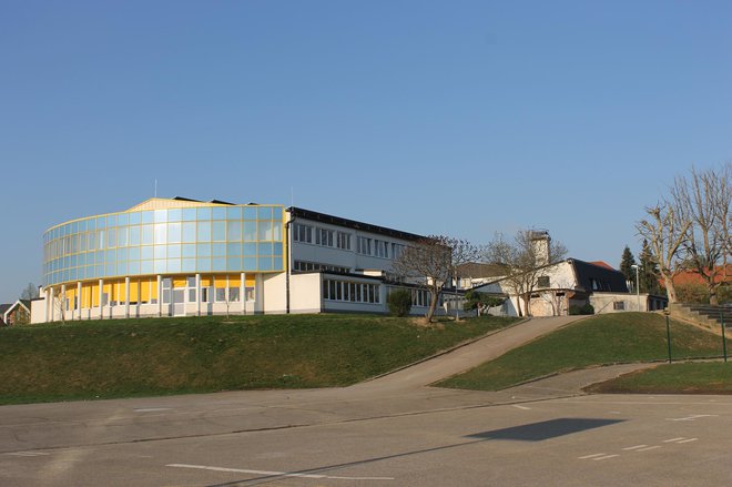 Osnovna šola Leskovec pri Krškem je druga največja šola v Sloveniji po številu romskih učencev. Letos je vpisanih 90 romskih otrok, a le redkokateri šolo tudi konča. FOTO: Facebook
