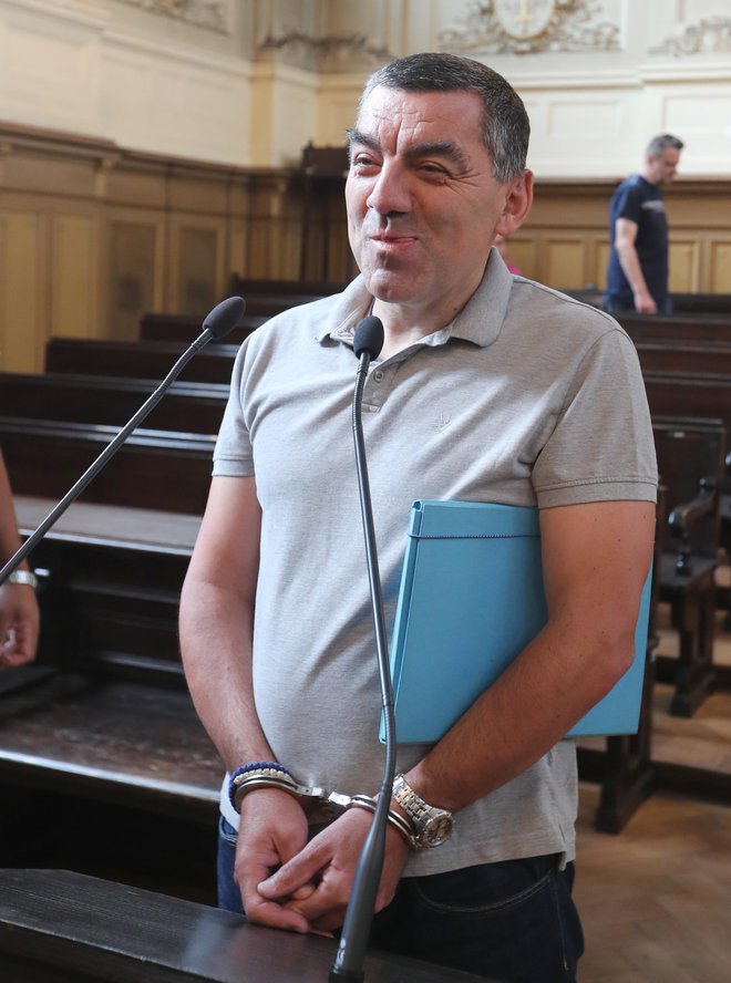 Vodja hudodelske združbe Milorad Draganić je s tem postopkom že opravil. FOTO: Dejan Javornik