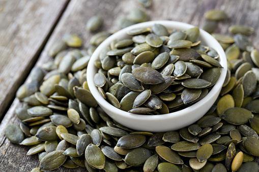Bučno seme je idealno živilo, ko klešemo mišice. FOTO: Guliver/Getty images