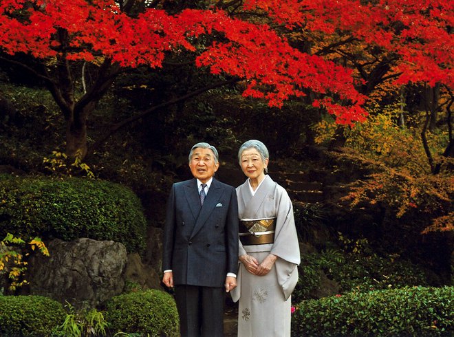 Akihito in Mičiko imata zadnja leta veliko težav z zdravjem. FOTO: Reuters