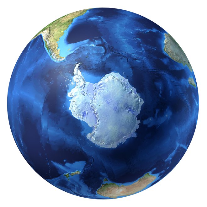 Čeprav je daleč, lahko taljenje ledu na Antarktiki dvigne gladino morij. FOTO: Guliver/Getty Images