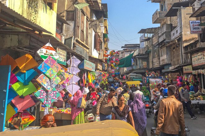 Zmajska tržnica v Ahmedabadu