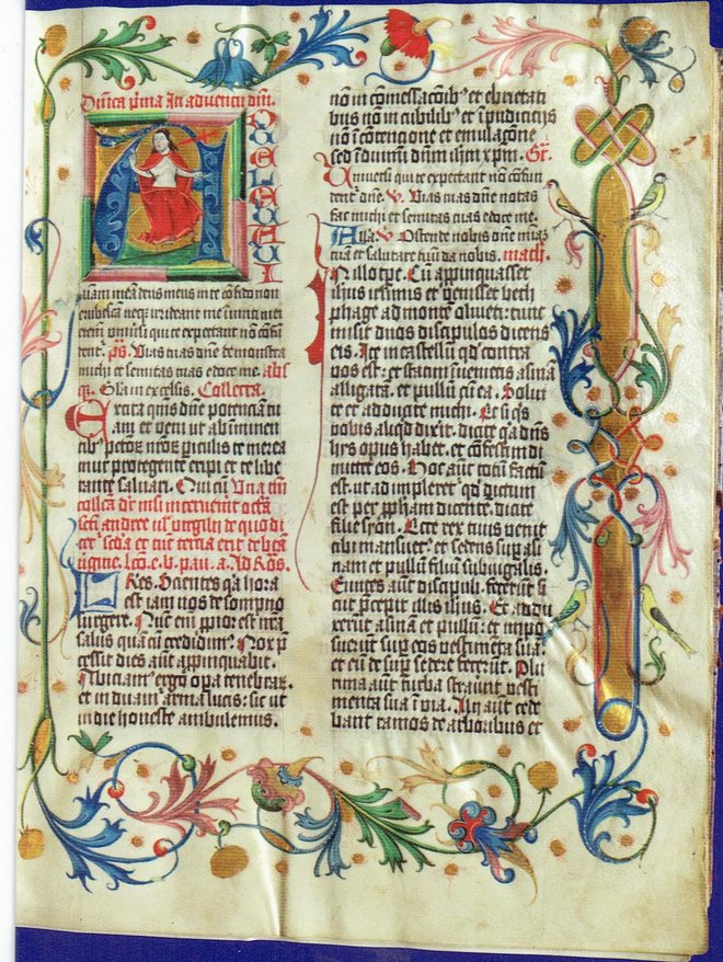 Monografija S črnilom in zlatom, ki predstavlja vrhunce srednjeveškega knjižnega slikarstva iz slovenskih zbirk, je šla za med kljub astronomski ceni 1990 evrov.