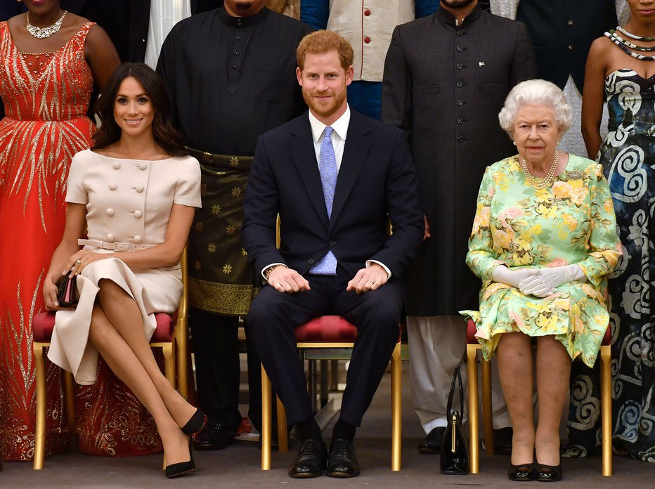 Fotografija: Kraljica je bila zaradi odločitve Harryja in Meghan razočarana, a par podpira. FOTO: Reuters