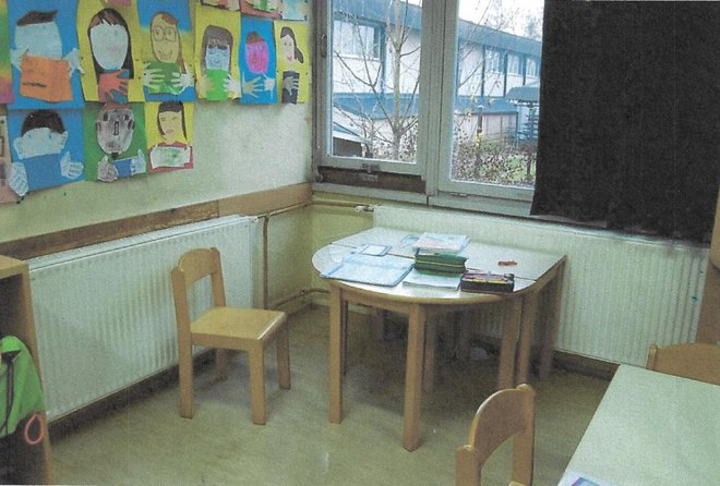 Učilnice, ki imajo dve zunanji steni, potrebujejo dva dodatna radiatorja, ker se prostor v zimskem času ne ogreje dovolj. FOTO: OŠ Loka Črnomelj