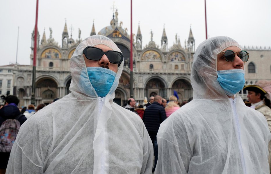 Fotografija: V Italiji je okuženih 150 ljudi. FOTO: Reuters