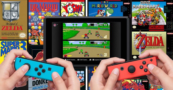 Nintendo ponuja klasične igre, predelane za konzolo switch. FOTO: Nintendo