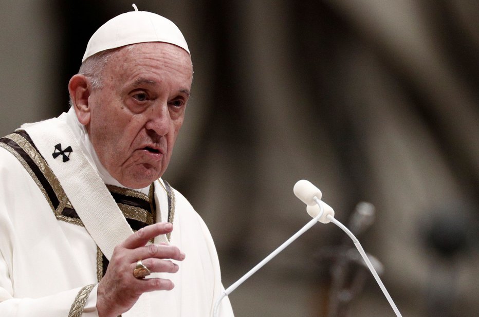 Fotografija: Papež. FOTO: Reuters