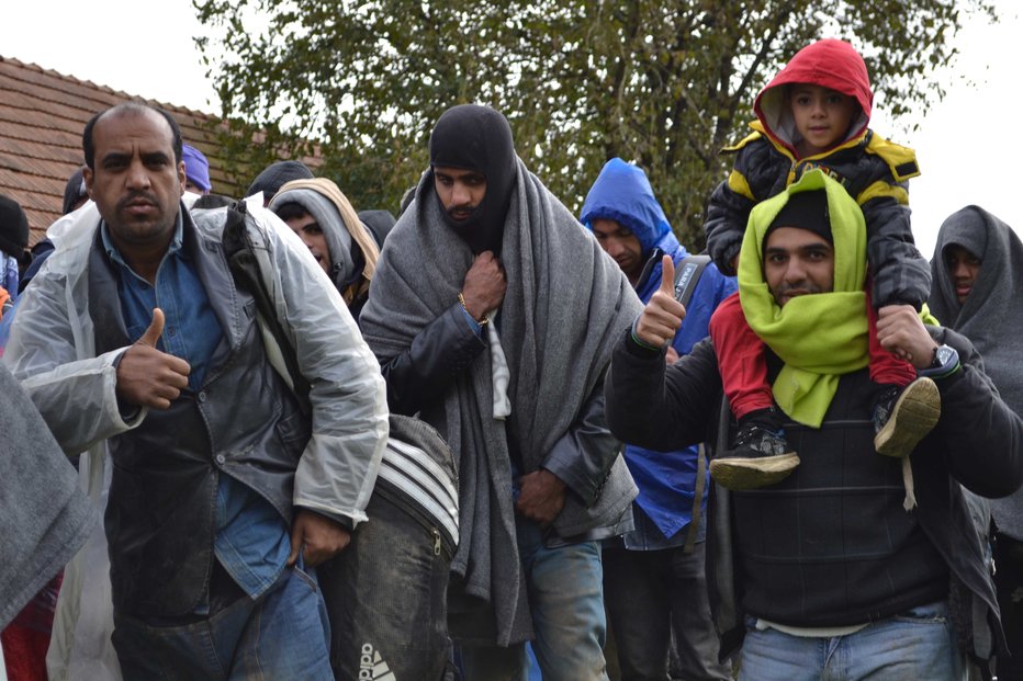 Fotografija: Pritisk migrantov in beguncev na evropske meje je vse večji. FOTO: Tanja Jakše Gazvoda