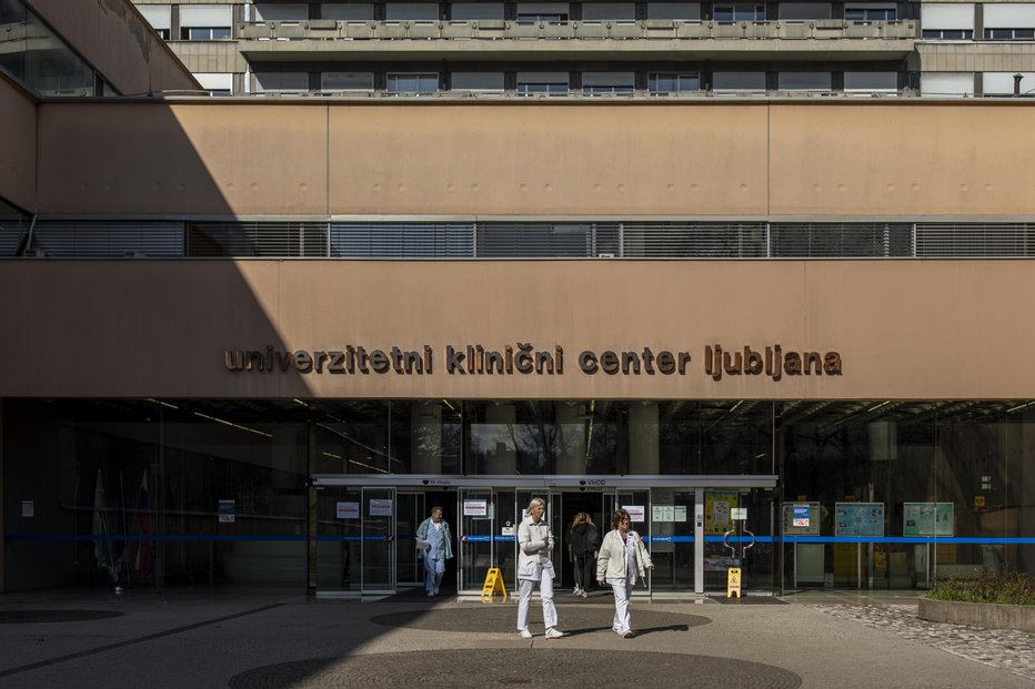 Fotografija: UKC Ljubljana je sprejel ukrepe ob pojavu novega koronavirusa pri nas. FOTO: Voranc Vogel