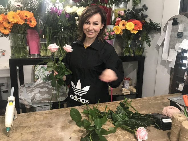 Mihaela Kojič iz Kopra je priznana obalna cvetličarka. FOTO: Moni Černe