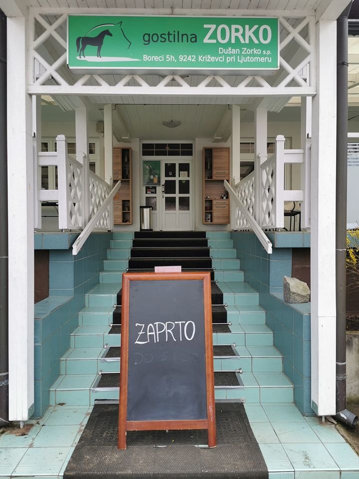Fotografija: Gostišče Zorko v Borecih je zaprlo vrata. FOTO: Oste Bakal