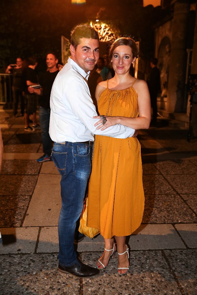 Denis Sarkić in Špela Vovk sta letos praznovala 12. obletnico njune zveze. FOTO: Mediaspeed