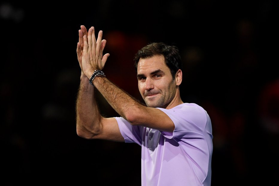 Fotografija: Roger Federer septembra v Parizu ne bo mogel nastopiti, takrat bo namreč njegov Laverjev pokal v Bostonu. FOTO: Reuters