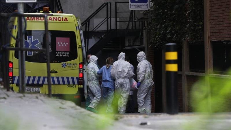 Fotografija: V Španiji se virus širi kot ogenj. FOTO: Reuters