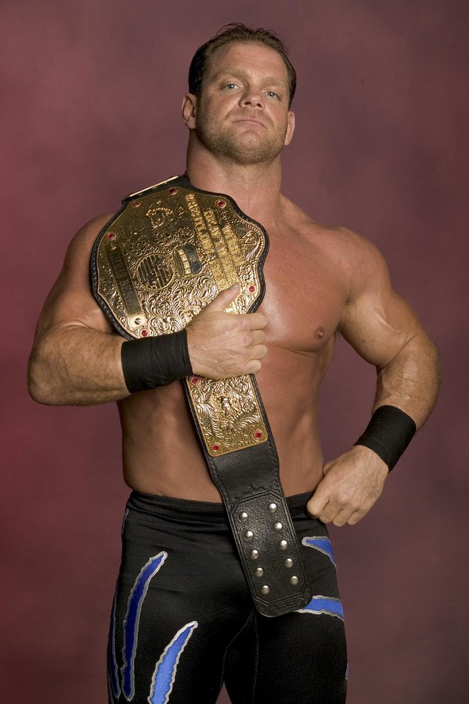 Chris Benoit kot prvak WWE.