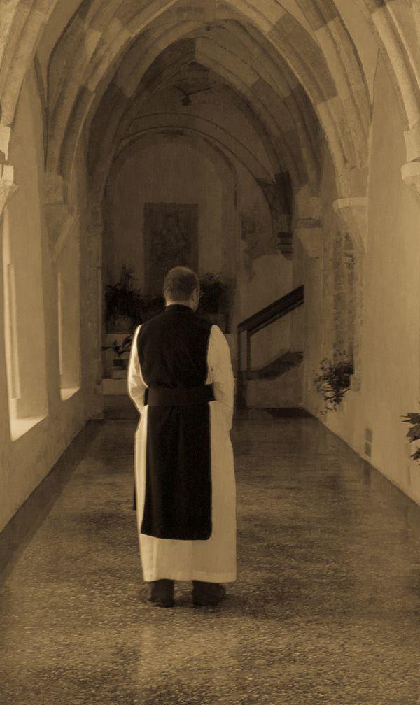 Fotografija: Pustil je službo in odšel v samostan. FOTO: Osebni arhiv J. V.