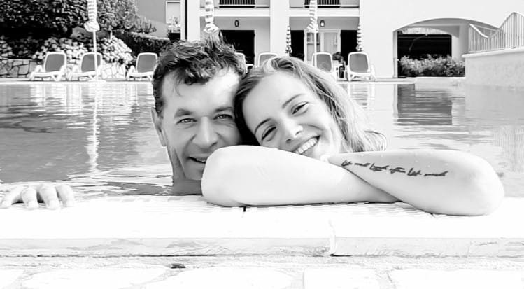 Fotografija: Andrej Šiško in njegova Monika. FOTO: Instagram