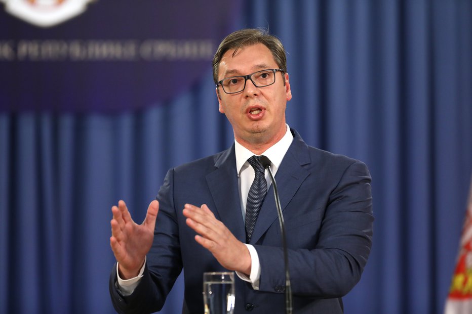 Fotografija: Aleksandar Vučić. FOTO: Reuters